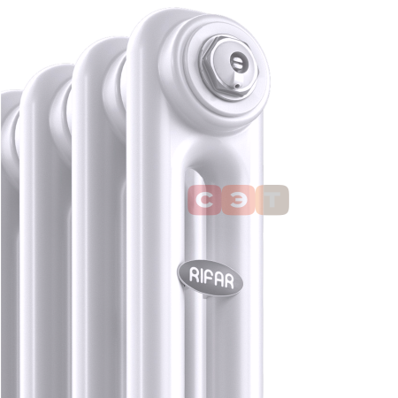 Радиатор стальной 3х трубный Rifar TUBOG 16 секций (в.  370мм, подкл. -  донное левое/правое)